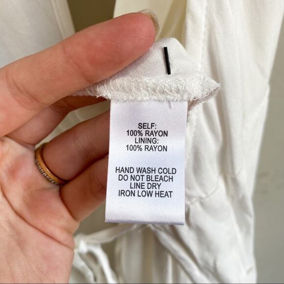 NWT Lulus Azalea Regalia White Wrap Maxi Dress‎ - Picture 10 of 11